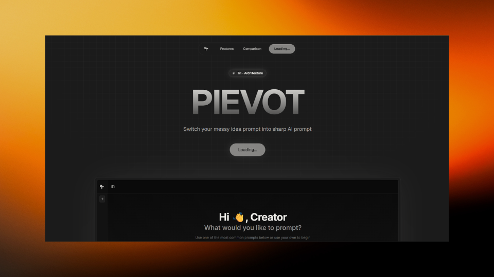 Pievot screenshot